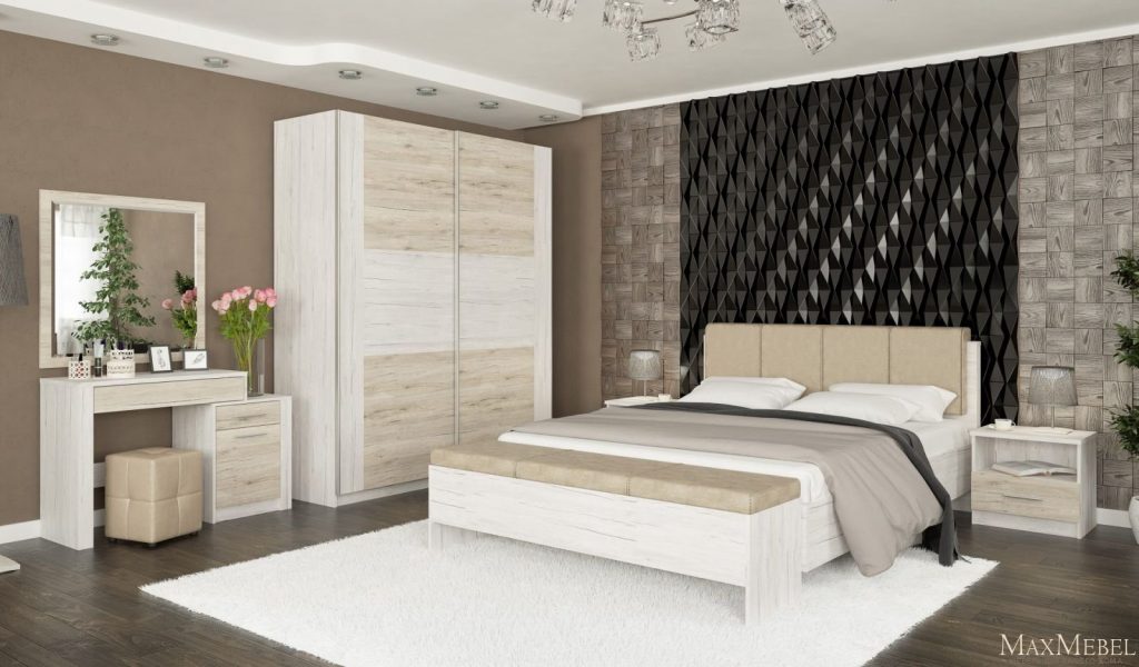 Комфортабельная мебель для спальни от известных брендов